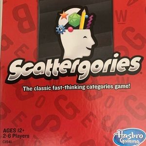 Scattergories - the game